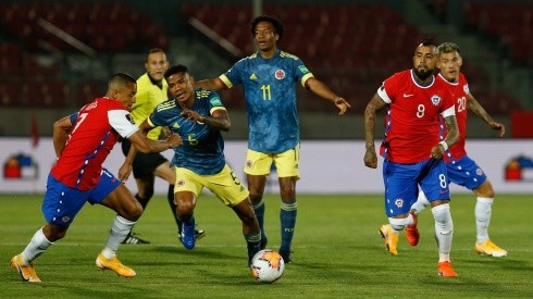 Alexis Sánchez y Arturo Vidal marcaron en la victoria parcial de Chile sobre Colombia por Eliminatorias Qatar 2022