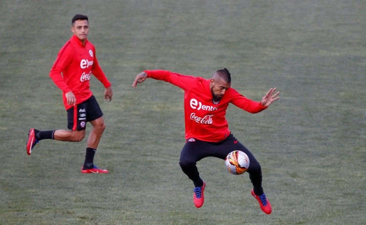 Alexis Sánchez y Arturo Vidal por Eliminatorias para Qatar 2022 Alexis Sánchez y Arturo Vidal por Eliminatorias para Qatar 2022