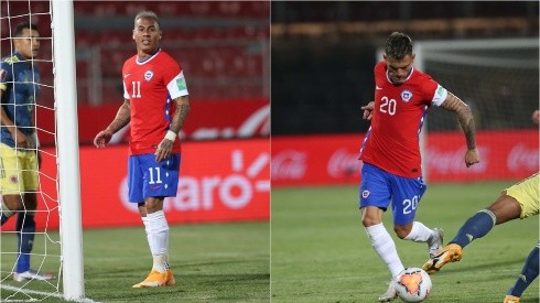 Eduardo Vargas y Charles Aránguiz recibieron críticas por su presentación en el duelo Chile-Colombia por la segunda fecha de las Eliminatorias para el Mundial de Qatar 2022