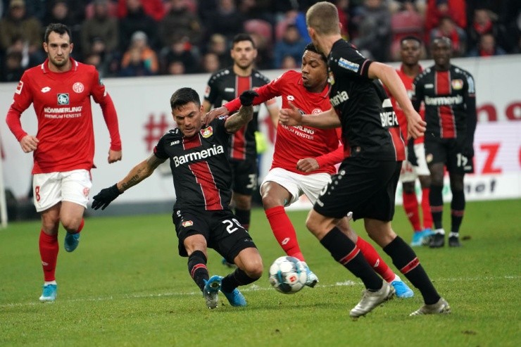 El último duelo entre ambos fue victoria del Leverkusen por 1-0 al Mainz (Getty Images)