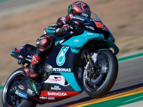 GP de Aragón | Comienza la fecha 11 del MotoGP con Quartararo en la Pole