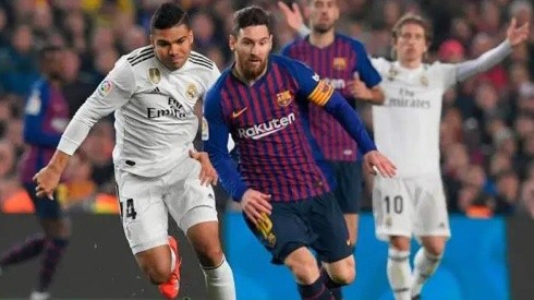 Lionel Messi ante Casemiro