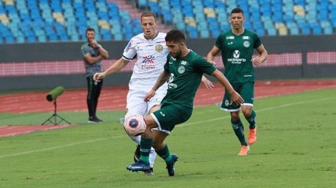 Ignacio Jara registra ocho presentaciones y un gol con la camiseta del Goiás, suficiente para interesar en el fútbol chileno