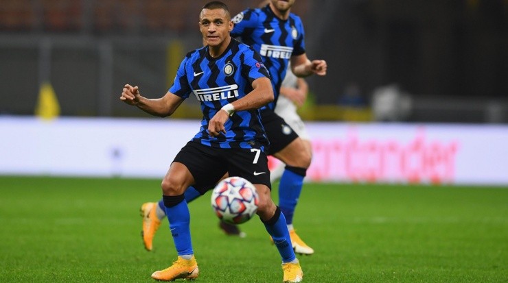 Alexis Sánchez en la Champions League