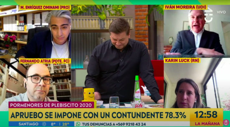 Las reacciones a los particulares dichos de Iván Moreira.