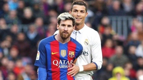 Lionel Messi y Cristiano Ronaldo en un clásico español