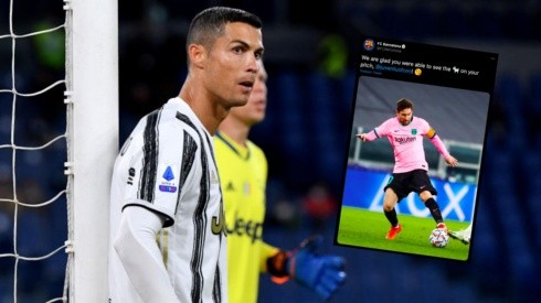 Barcelona le tocó la oreja feo a Cristiano Ronaldo