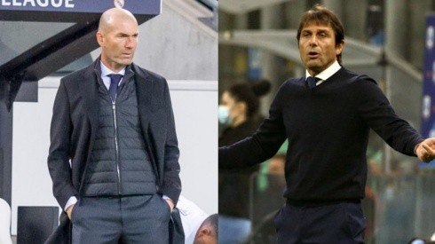 Zidane y Conte se enfrentan como técnicos por primera vez