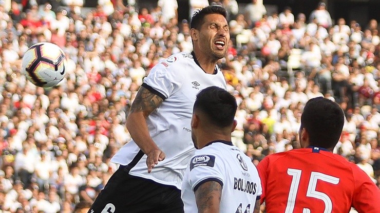 El Chacho Insaurralde en Colo Colo