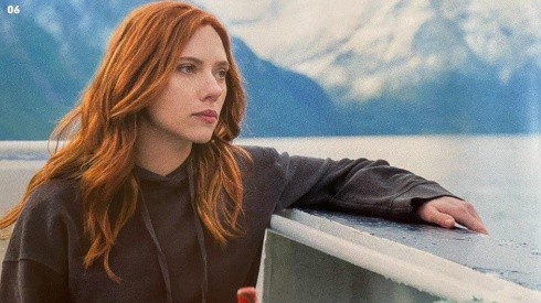 Scarlett Johansson en una de las imágenes reveladas por el libro sobre el rodaje de "Black Widow".