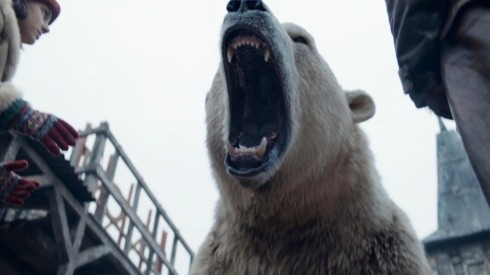 El oso Iorek Byrnison fue un personaje clave de la primera temporada de "His Dark Materials".