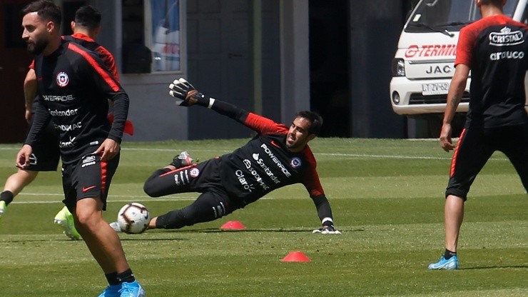 Claudio Bravo en la selección chilena