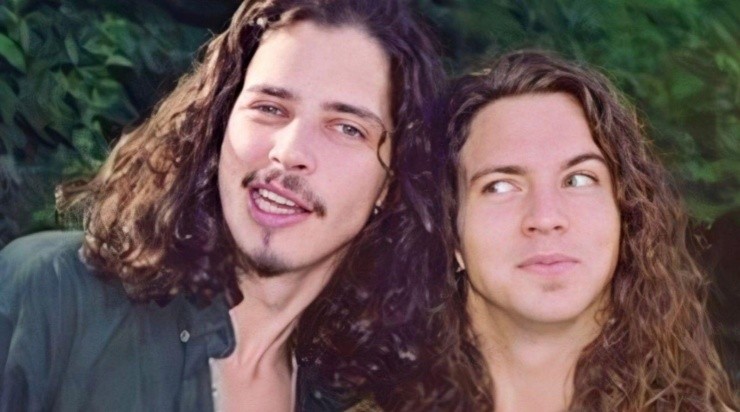 Chris Cornell y Eddie Vedder en los tiempos de Temple of the Dog.