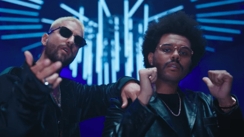 Maluma y The Weeknd anunciaron la colaboración a través de sus redes sociales.