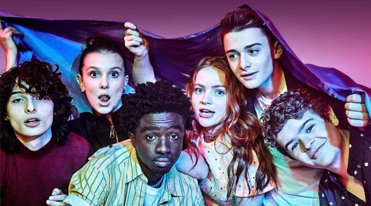 El elenco de “Stranger Things” en pleno.