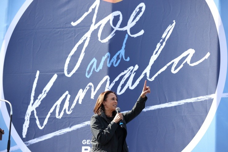 Harris realizó una intensa campaña junto a Biden. (Foto: Getty)