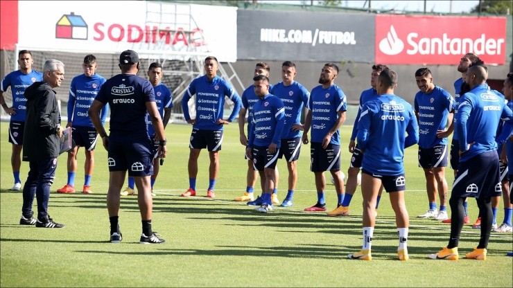 Reinaldo Rueda entrena en Eliminatorias Qatar 2022