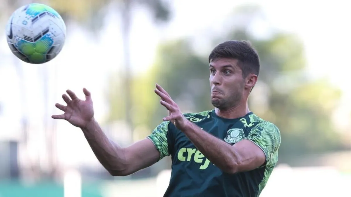 Kuscevic fue presentado en Palmeiras