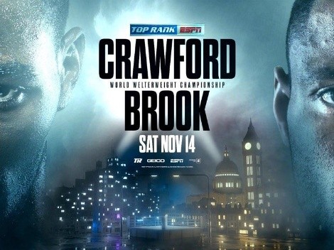Boxeo: Terence Crawford vs Kell Brook por el título Peso wélter de la OMB