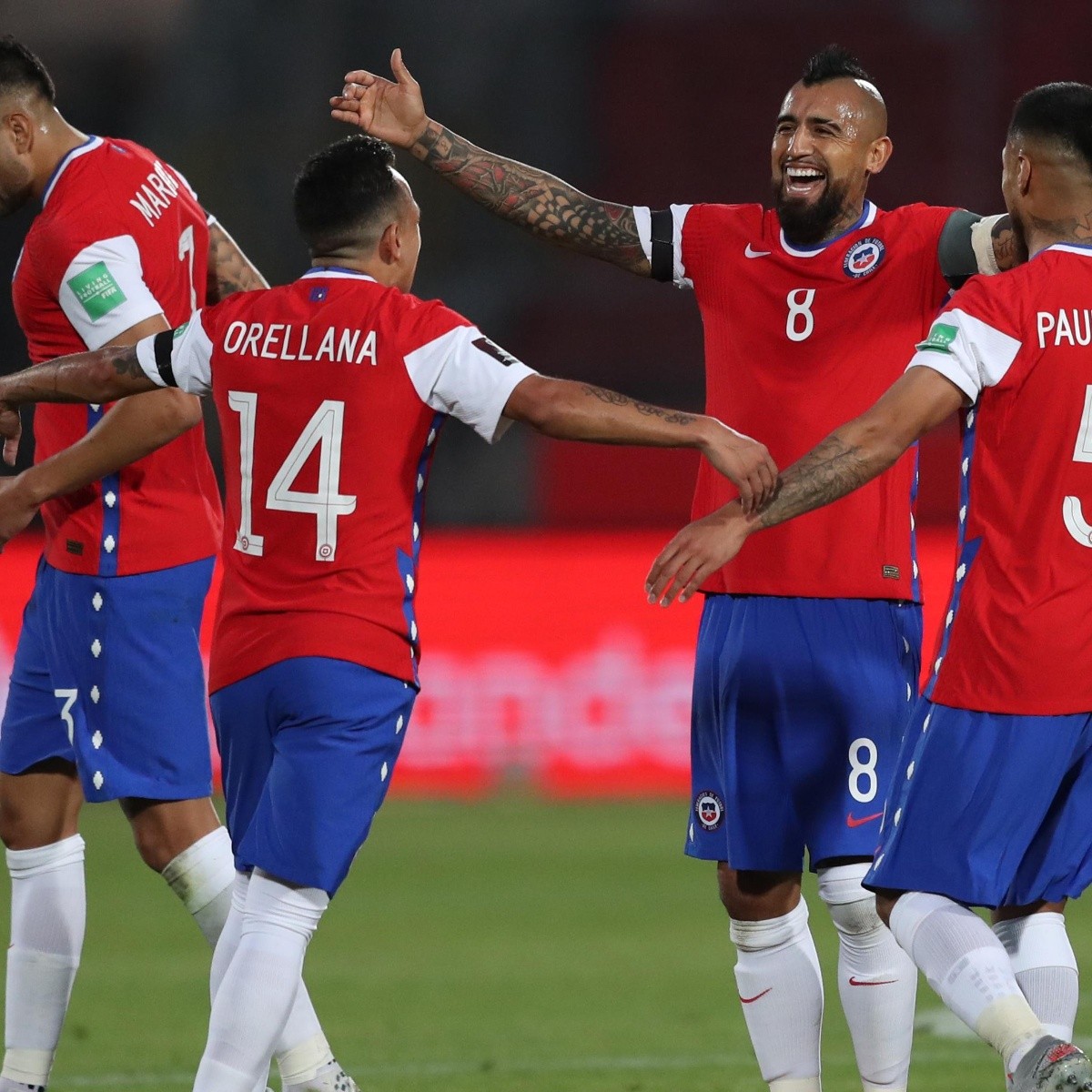 Chile Vs Peru Eliminatorias Qatar 2022 El Uno A Uno De La Roja Con Arturo Vidal Como Figura Redgol