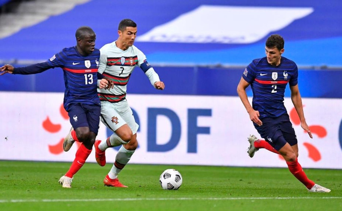 Portugal vs Francia Ver EN VIVO el encuentro por la 5° fecha de la