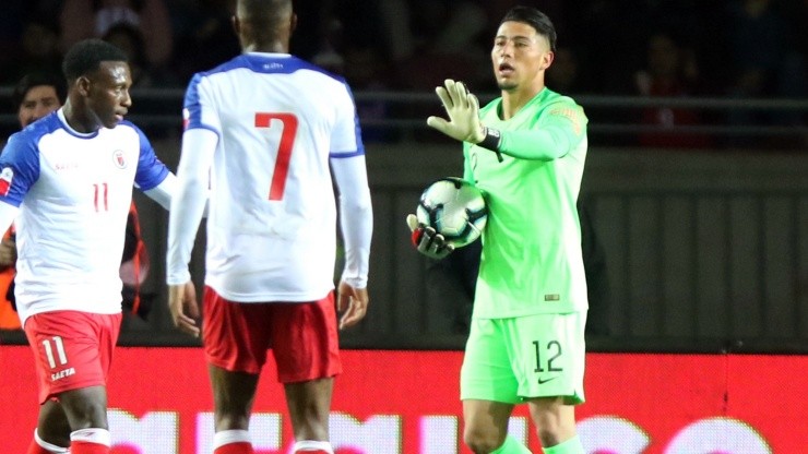 Brayan Cortés en la selección chilena