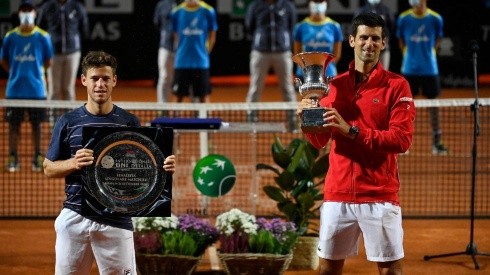 Djokovic y Schwartzman se vieron las caras por última vez en la final del Masters 1000 de Roma.