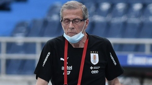 Óscar Tábarez entrenador de la selección uruguaya