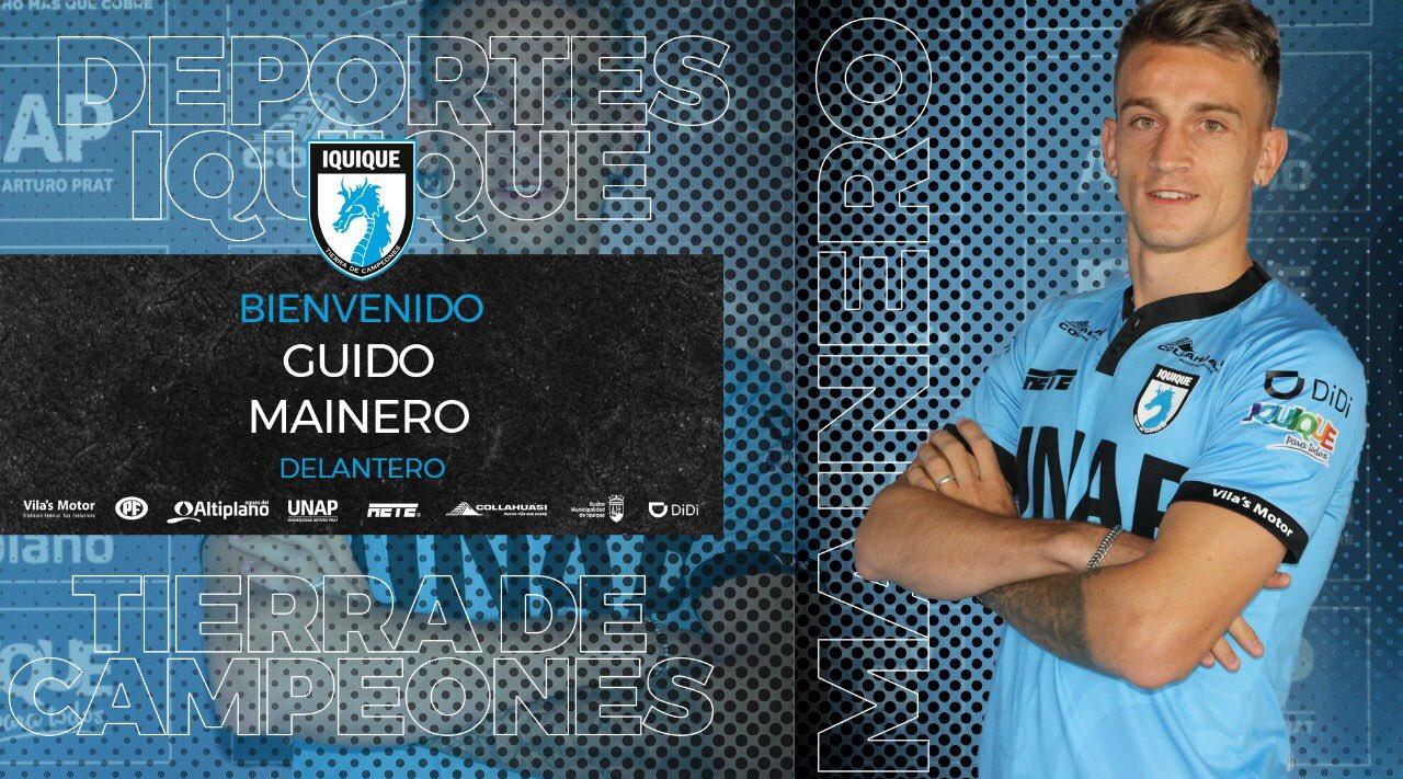 Guido Mainero ya se calzó la camiseta de Deportes Iquique