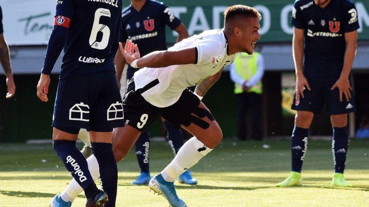 Javier Parraguez en Colo Colo