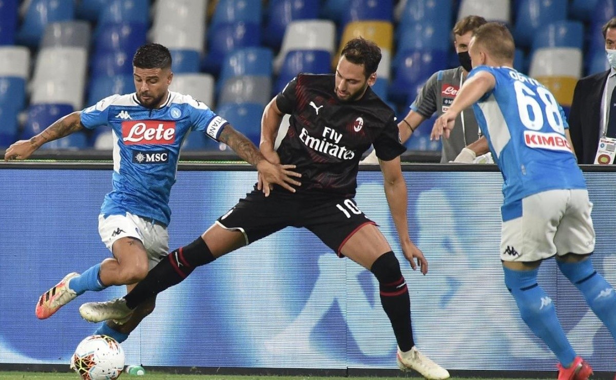 Napoli vs AC Milan Fecha, horario y canales para ver EN VIVO y ONLINE