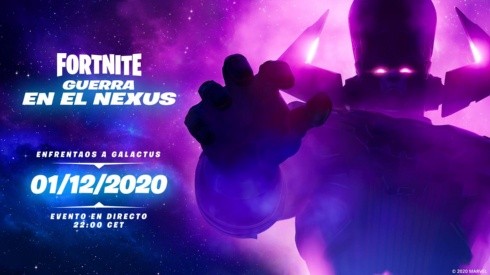 Galactus llega a Fortnite en el evento final