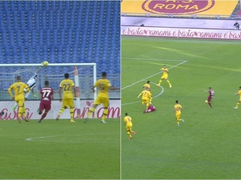 Tremendo: el golazo de Mkhitaryan en el Roma-Parma