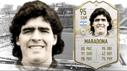 La carta de Maradona en FIFA 21 sube de precio