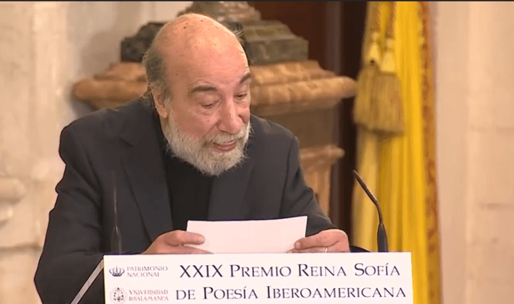 Raúl Zurita recibe el premio Reina Sofía de Poesía Iberoamericana | RedGol