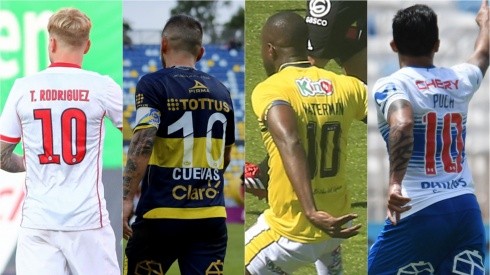 Thomas Rodríguez, Juan Cuevas, Cecilio Waterman y Edson Puch juegan con la camiseta 10 pero en una posición distinta a la del mediocampista ofensivo
