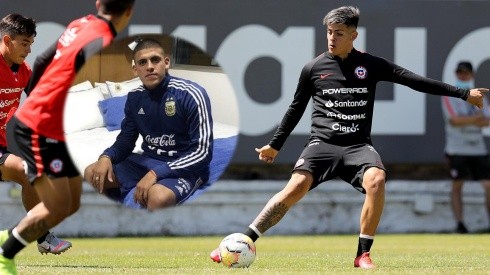 Brandon Cortés ya está en Juan Pinto Durán con la selección chilena sub 20.