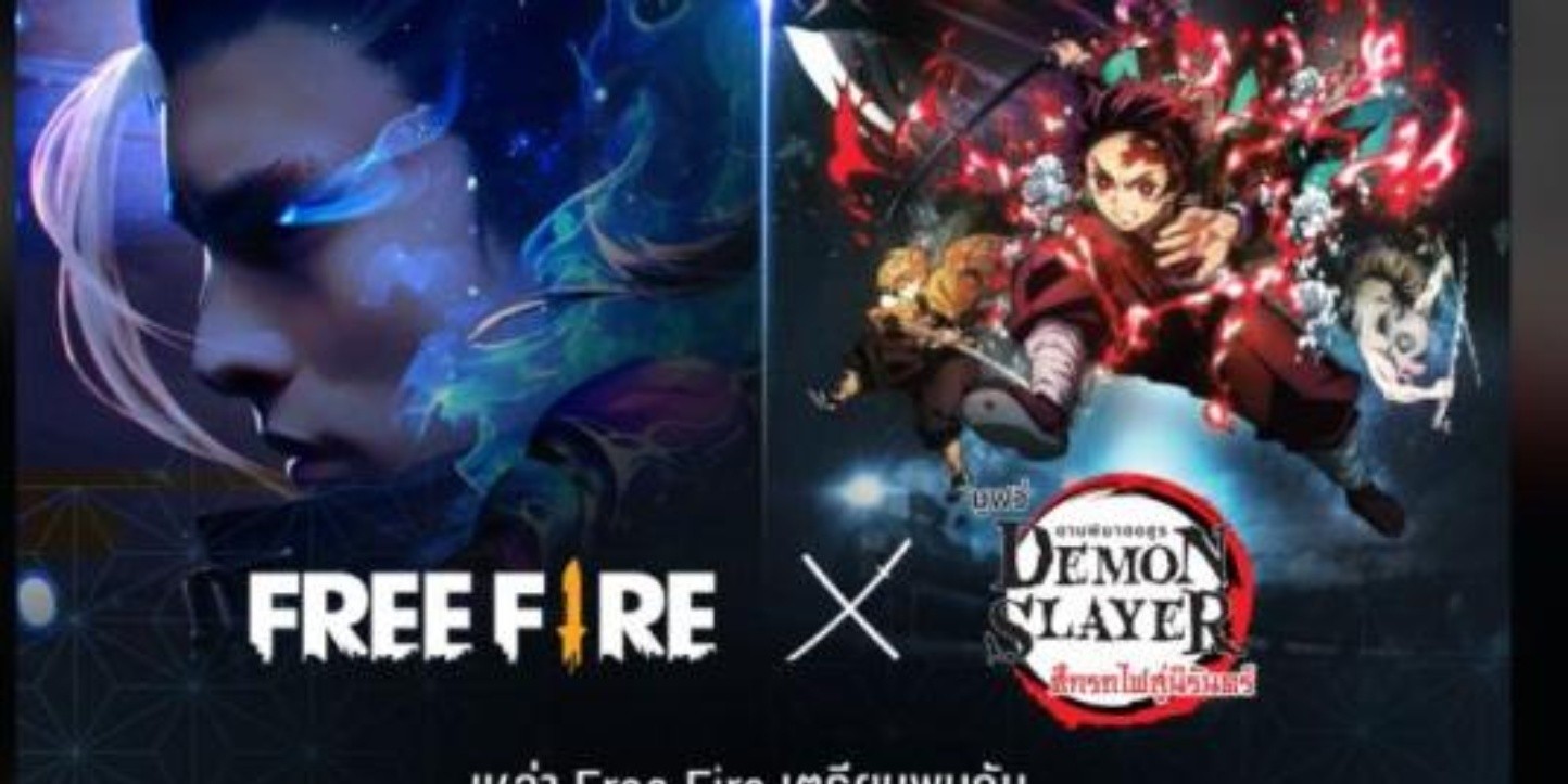 Free Fire Colaboración con Kimetsu no Yaiba para un