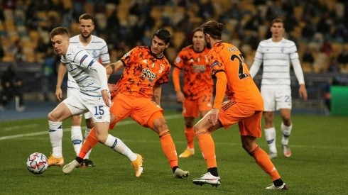 En el partido disputado en Kiev, Juventus se impuso con gran actuación de Álvaro Morata.