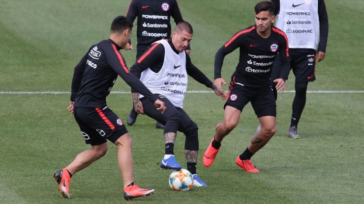Nicolás Castillo en la selección chilena