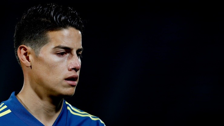 James Rodríguez en la polémica de Colombia James Rodríguez en la polémica de Colombia