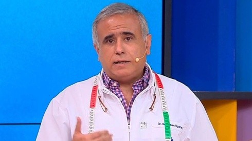 El doctor Sebastián Ugarte en el panel del matinal de TVN, "Buenos Días a Todos".
