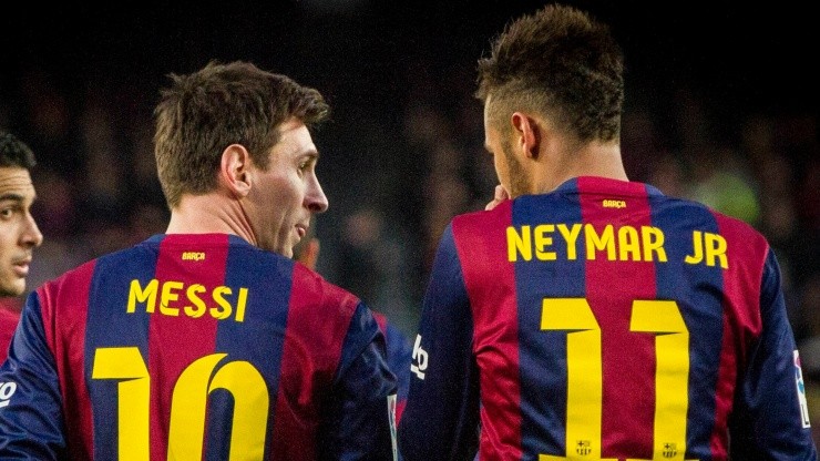 Lionel Messi estuvo cuatro años junto a Neymar en Barcelona y el reencuentro en PSG toma cada vez más forma. Foto: Agencia Uno