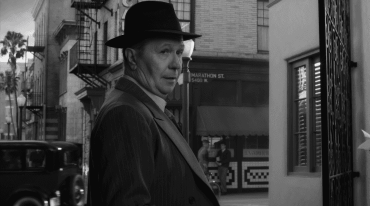 “Mank” fue interpretado por el siempre impresionante Gary Oldman.