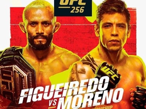 Figueiredo vs Moreno por el título mosca animan la estelar de UFC 256: Fecha
