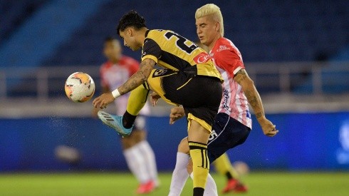 Coquimbo derrotó a Junior en Colombia por la ida de los cuartos de final de la Sudamericana.