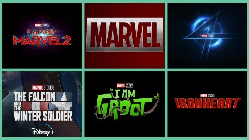 Sólo cinco de más de 10 producciones que llegarán al Universo Cinematográfico Marvel próximamente.