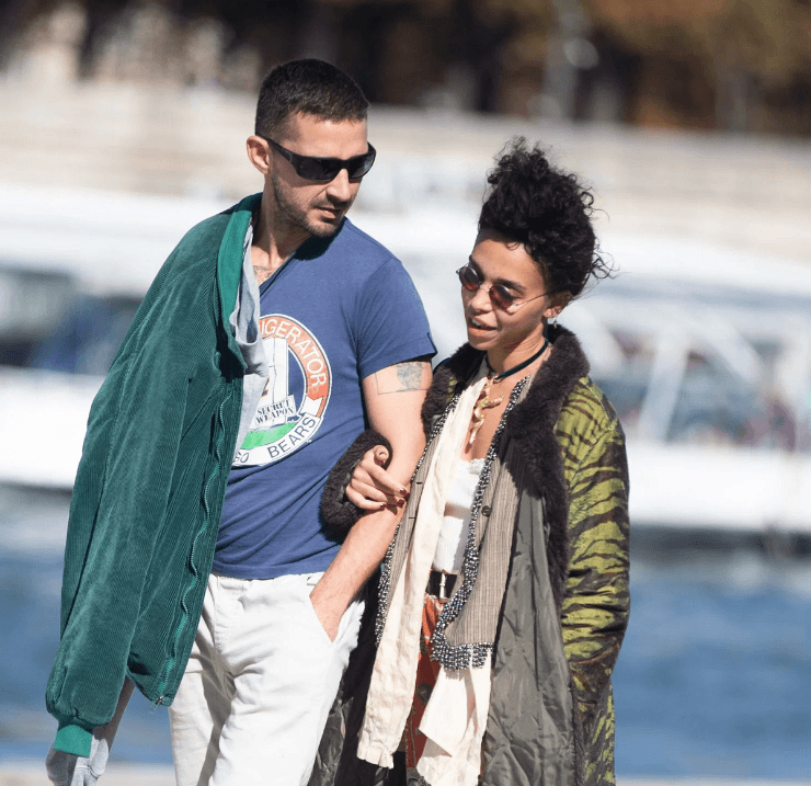 FKA twigs y Shia LaBeouf