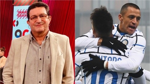 Vito de Palma elogió las cualidades de Alexis Sánchez y planteó sus diferencias con Lautaro Martínez