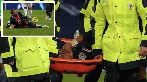 El PSG aún no entrega un informa oficial del alcance de la lesión del brasileño.